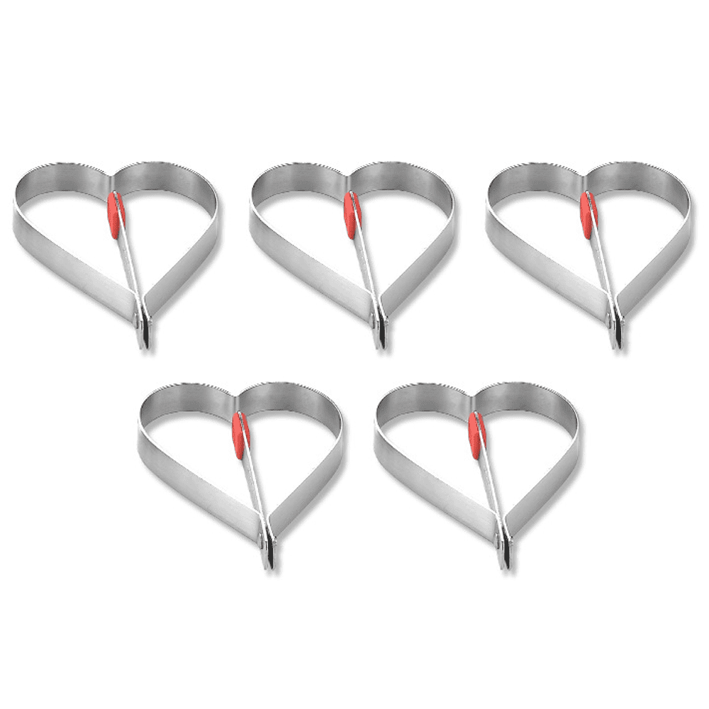 Egg Mold Ring Stainless Steel Egg Pancake Mold Ring Kitchen Utensil for Creative Breakfast