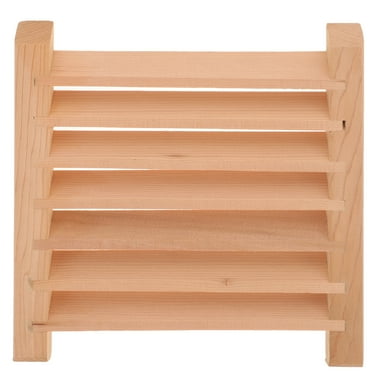 Wooden Window Blinds Ventilation Shutters Sauna Accessories Equipment