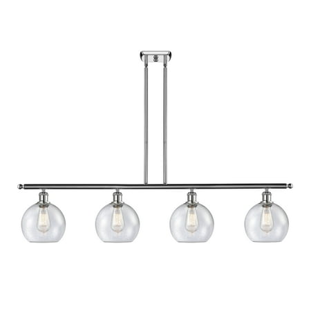 

Innovations Lighting 516-4I-10-48 Athens Linear Athens 4 Light 48 Wide Linear Pendant -