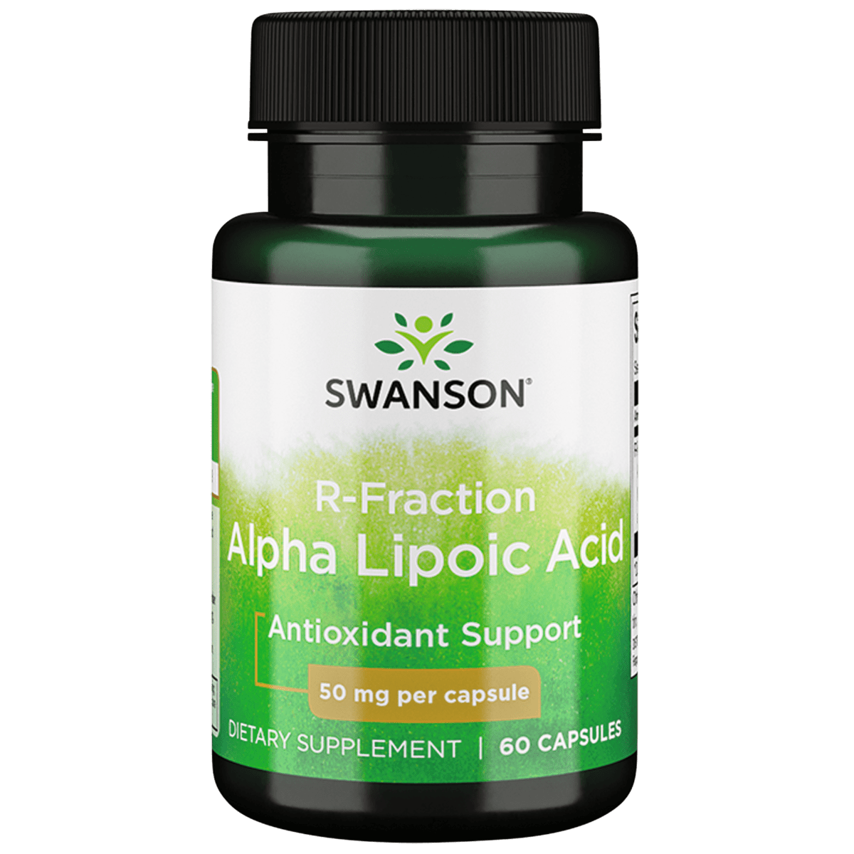 Swanson Regular Strength R-Fraction Alpha Lipoic Acid 50 mg 60 Capsules