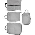 thumbnail image 3 of HUGFEGWE Suitcase Bag Waterproof Compression Packing Bags 4 Pieces Portable Tear Resistant Expandable for Shoes for Clothes CJB91-35056, 3 of 9