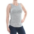 thumbnail image 3 of FREE PEOPLE Womens New 1058 Gray Coziest Swing Sleeveless Tank Top L B+B, 3 of 4