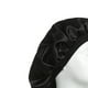 thumbnail image 4 of Gorro de dormir Yinane Gorro largo de raso negro, 4 of 8