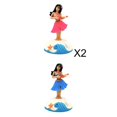 thumbnail image 1 of 3pcs Sacudiendo La Cabeza Dancing Girl Escritorio Tablero Decoración Muñeca Bobblehead / perfke figura bailando, 1 of 8