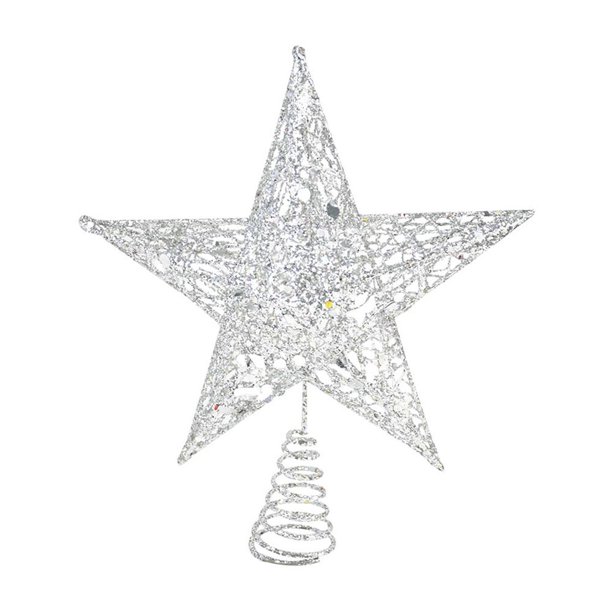 Árbol de Navidad con estrellas brillantes para colgar, decoración de Navidad, adorno para el hogar, suministros de Año Nuevo, regalo, 1 ud.