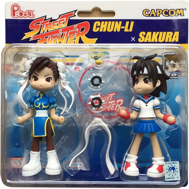 Set de figuras GSI Creos Street Fighter Chun-Li y Sakura