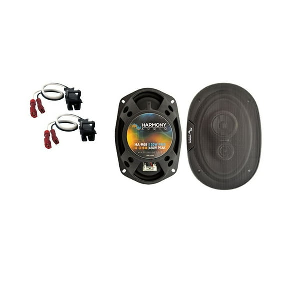 Fits Buick Rendezvous 02-07 Rear Side Panel Replacement Speakers Harmony HA-R69