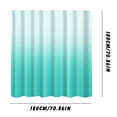 thumbnail image 2 of Leutsin Rideau de Douche en Polyester Rideau de Douche Imperméable Rideau de Salle de Bain, 2 of 4
