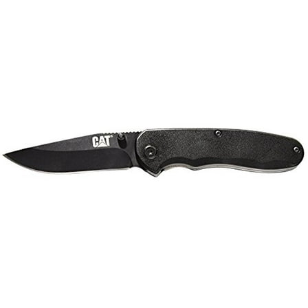 Cat 7" Drop Point Folding  Knife 3" Stainless Steel Blade  - 980016