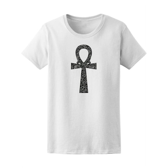 Egyptian Anj Paisley Symbol T-Shirt Women -Image by Shutterstock, Female XX-Large