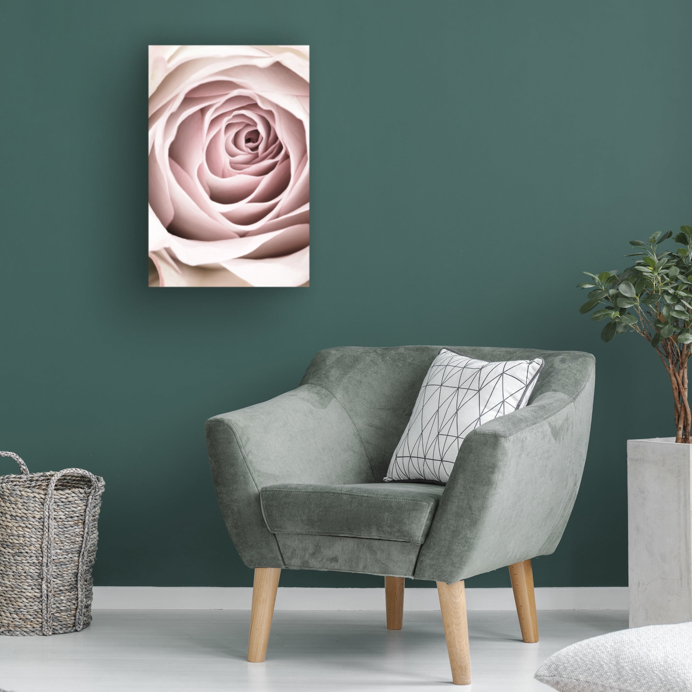 Trademark Fine Art Pictufy Studio Pink Rose No 03 Canvas Wall Art