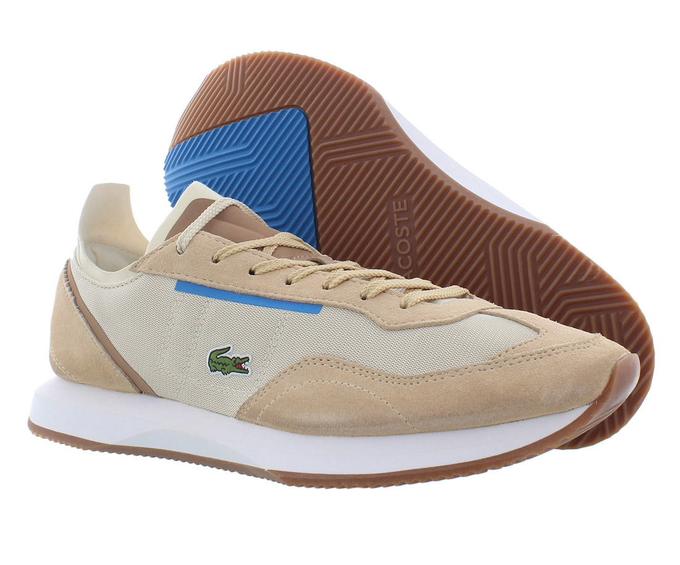 Unisex女性用! ラコステ Lacoste Match Break Sneaker Lacoste Match Break Womens Shoes Size 5, Color: Off White