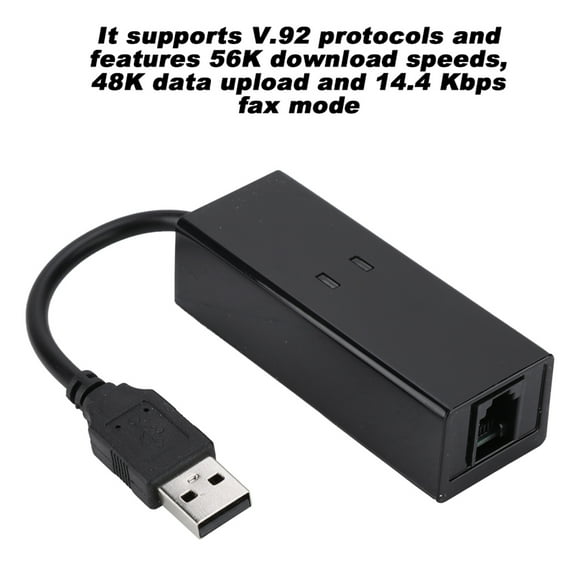 YLSHRF Caller ID Data Modem, 56K External Modem, For MAC ME