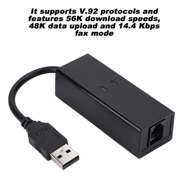 YLSHRF Modem de Données d'Identification de l'Appelant, Modem Externe 56K, pour MAC ME