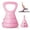 Pink, variant on Adjustable Kettlebell, 5lb 9lb 15lb Kettlebell Weights Set, Ergonomic Design & Wide-Handle for Home Gym, Full-Body Workouts Strength Training and Weight Loss, Good for Men Women & Beginners (Pink)