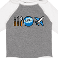 thumbnail image 4 of Inktastic Airplane Eat Sleep Fly Boys or Girls Long Sleeve Baby Bodysuit, 4 of 5
