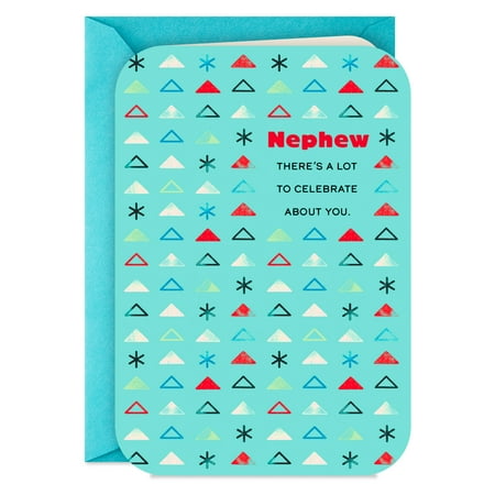 Hallmark Birthday Card for Nephew (A Lot to Celebrate About You)