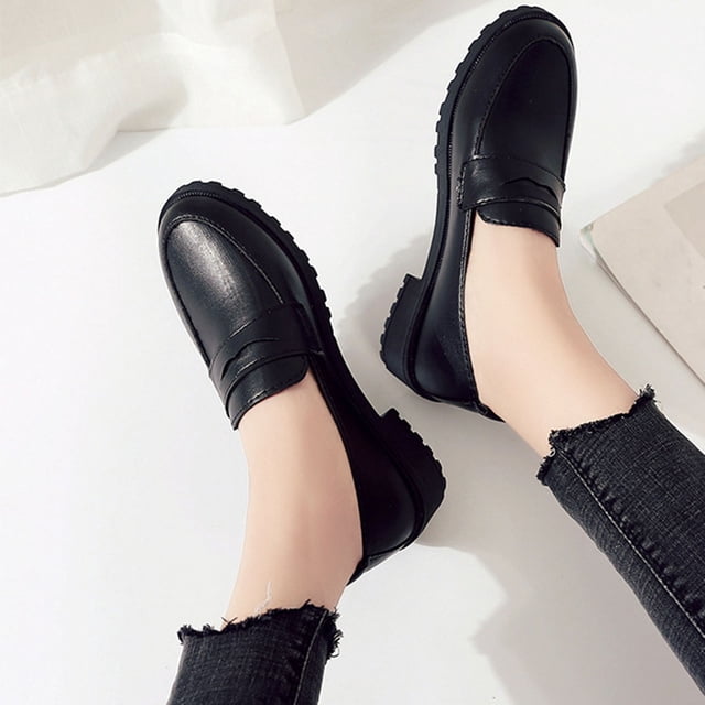 LSLJS Chaussures Plates Polyvalentes pour Femmes Semelle Souple Grande Taille Chaussures Décontractées Couleur Unie, Chaussures à Talons Bas