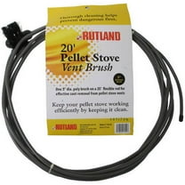 Rutland 3" Pellet Stove / Dryer Vent Brush With 20' Handle