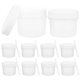 thumbnail image 3 of 10 Sets of Portable Ice Cream Box Fruit Storage Box Freezer Container Ice Cream Container with Spoon, 3 of 3