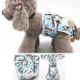 thumbnail image 3 of Sunrain Pack Of 3 Reusable Washable Dog Diapers, Highly Absorbent Dog Physiological Pants Sanitary, 3 of 4