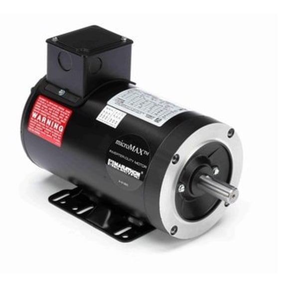 1 1/2 hp 1800 RPM 3-Phase 145TC Frame TENV (rigid base) 230/460V Marathon Motor # Y366