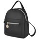 thumbnail image 2 of Mochila de piel sintética para mujer, bonita mochila informal con bolsillos con cremallera, bandolera convertible, 2 of 11