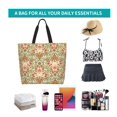 thumbnail image 6 of Naloa Colorful Paisley Tote Bag for Women Large Capacity Shoulder Bag for College Work Travel Shopping, 6 of 8