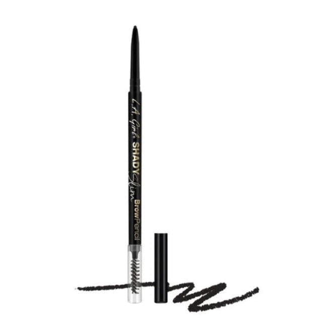 Lápiz para cejas L.A. Girl Shady Slim 360 Black