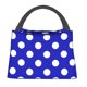thumbnail image 1 of Easygdp Blue And White Polka Dot Bolsa de Almuerzo Insulada Reutilizable, Bolsa de Mano y Bandolera para Oficina, Trabajo, Viajes, 1 of 6