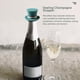 thumbnail image 3 of Advancent Tapón para botella de vino tinto espumoso, sombrero, corcho, sellador a prueba de fugas, sellado de fugas, protector de vino, Bar, herramienta Barra de herramientas Verde Advancent HA008936-02B, 3 of 6