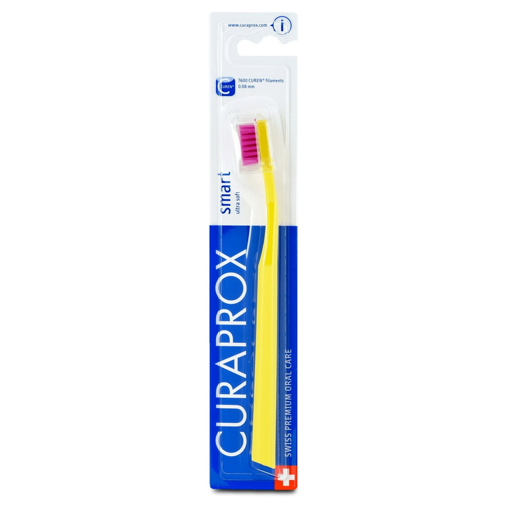 Curaprox SMART Ultra-soft Toothbrush For Children and Adults (Colors ...