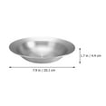 thumbnail image 5 of LIYUNMIAO Luxshiny Camping Essentials Wide Rimmed Pasta Bowls 20cm Stainless Steel, 5 of 6