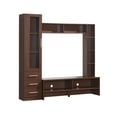 thumbnail image 5 of Techni Mobili Hillwood Hickory Home Entertainment Center for TVs up to 50", Box 1 of 2, 5 of 7