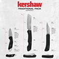 thumbnail image 2 of Kershaw Holiday Knife Set, 3 Piece Traditional Knives Gift Set, 2 of 9