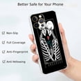 thumbnail image 2 of Skull Lovers Case for iPhone 11 Pro Max,Aesthetic Art Design Pattern Soft Full TPU Bumper Cover, 2 of 5