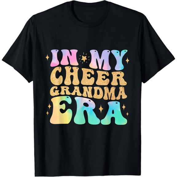 Exquisite and comfortable-In My Cheer Grandma Era Cheerleading Football Mom Game Day T-Shirt