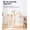 Beige, variant on 28" Beige Cat Tree Tower with Large Bed, Perch, Hammock and Posts