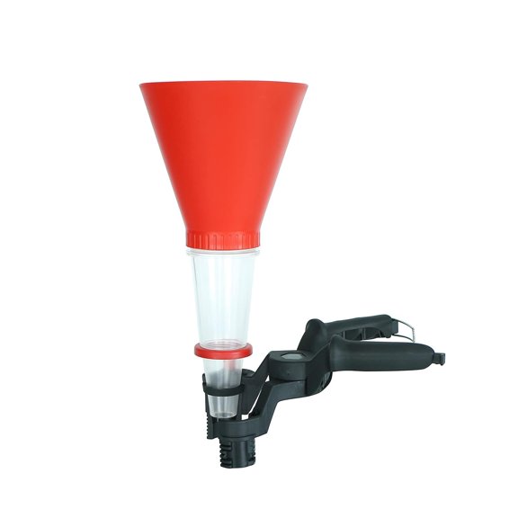 Oil Funnel for Oil Change,Plastic Funnel Set,No-Spill Oil Funnel,Adjustable Automotive Engine Oil Funnel-Accessory with Adjustable Fixed Holder,Universal Fit for All Cars