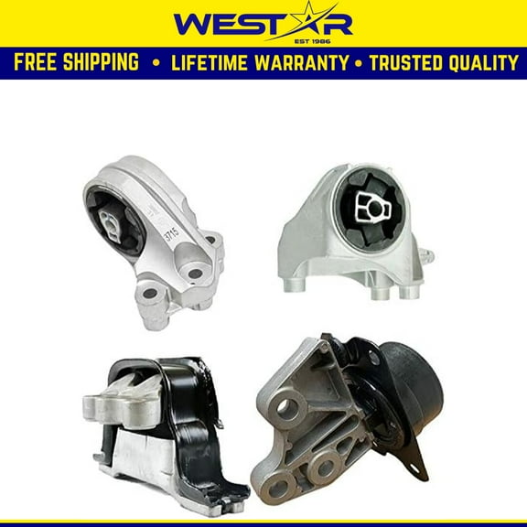 Fits 2012-2015 Chevrolet Captiva Sport 2.4L Engine Motor & Trans Mount Set