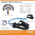 thumbnail image 2 of Tubo de Resistencia Power Systems Premium Versa Tube Plus 48" para Ejercicios, 2 of 4