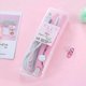 thumbnail image 5 of 2in1 Mini Hair Straightener Ceramic Tourmaline Plate Iron Beauty Curler Ehf, 5 of 5