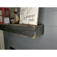 thumbnail image 3 of Solid Spruce Rough-Hewn Mantel 60 in. x 8 in. x 5 in. Fireplace Shelf, 3 of 6