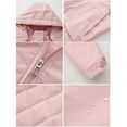 thumbnail image 5 of QHFBli Raincoat Waterproof Long Rain Jacket Lightweight Rainwear Reflective with Packable Hood for Men Women Adults, 5 of 8