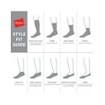 thumbnail image 6 of Hanes Ankle Socks 6-Pack Mens Max Cushion Cool ComfortBlend FreshIQ Max Cushion, 6 of 6