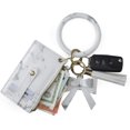 thumbnail image 1 of IBAOLE Porte-Clés Porte-Clés Porte-Clés Porte-Monnaie Porte-Cartes avec Pompon, 1 of 6