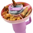 thumbnail image 1 of Bol à Collation pour Stanley 40 oz Gobelet avec Poignée, Accessoires de Stanley Plateau à Collation Rose, 1 of 6