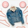 thumbnail image 4 of MAGMALIFE 50 Ganchos para Ropa de Terciopelo, Gancho Plateado Giratorio de 360 Grados, Adecuado para Todo Tipo de Ropa, Antideslizante, 4 of 5