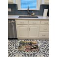 thumbnail image 3 of Carolines Treasures JMK1032RUG Black Sails Sailboat Machine Washable Memory Foam Mat, 3 of 4
