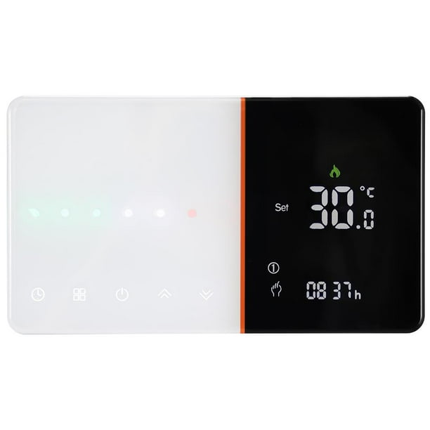 Yuarrent Controlador de temperatura inteligente WiFi de 95-240V, termostato de Control remoto por aplicación para el hogar, la Oficina, los centros Electrodomésticos No.1 Yuarrent HA026382-01